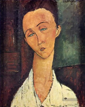 porträt senora berm sezne kepmesa Ölbilder verkaufen - Porträt von Lunia Czechowska 1918 Amedeo Modigliani